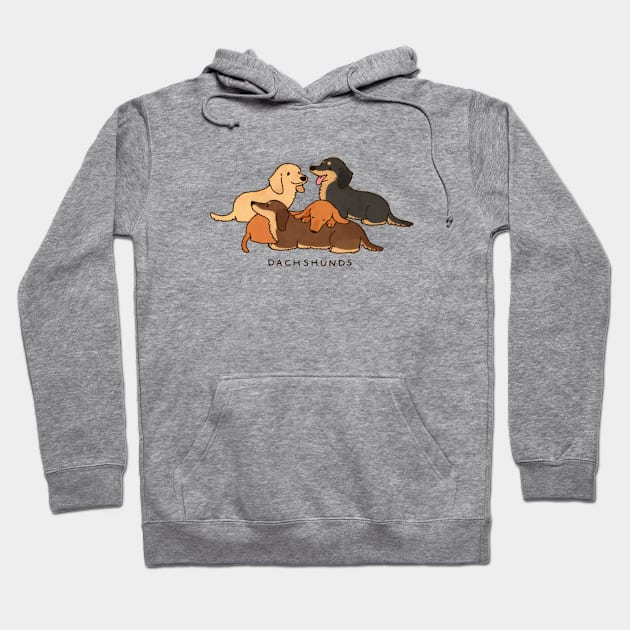 Dachshunds Hoodie by You Miichi